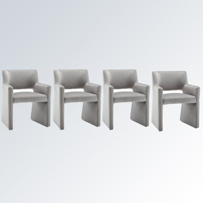 Hambrook Velvet Upholstered Dining Chair