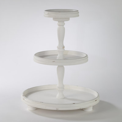 Harborside Wood Tiered Stand
