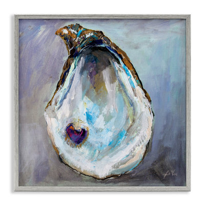 " Oyster Shell With Pearl " by Jeanette Vertentes