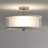 Fabric Semi Flush Mount