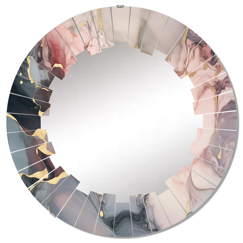 Miroir mural Menneken, 32 po x 32 po