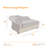 Cleopatra Orthopedic Polyester Pet Bed-48033454