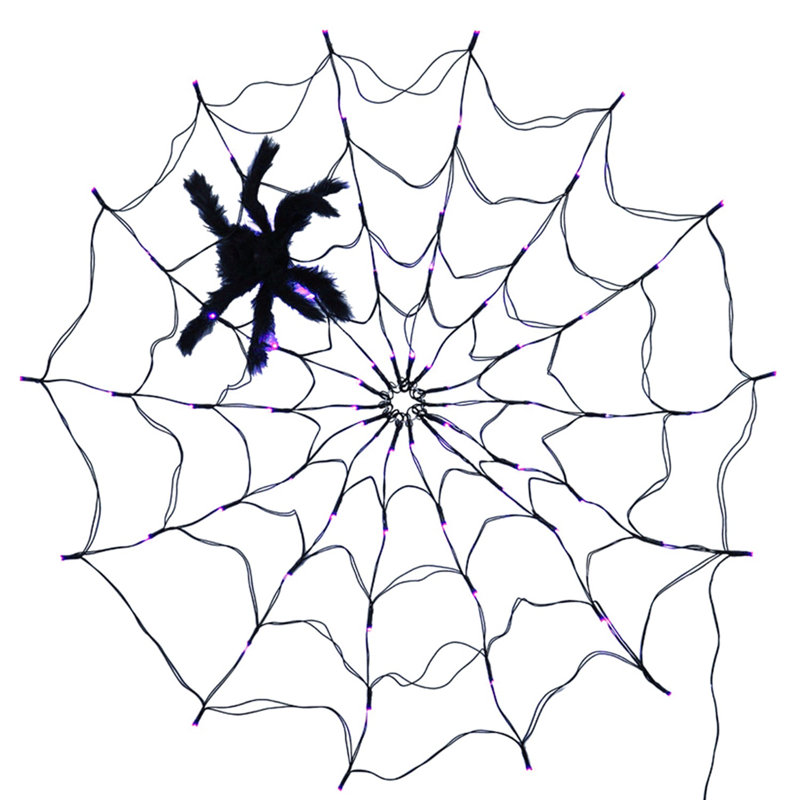 Halloween Spider Web Light