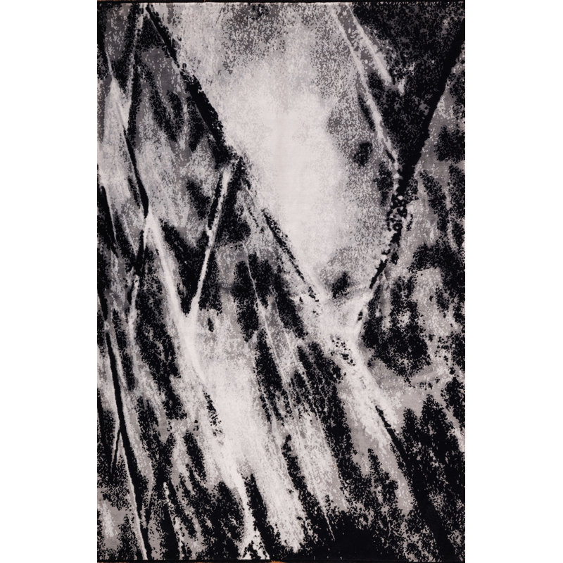 Timeless Abstract Area Rug, Rectangle 6' x 9'