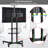 Yaheetech Single Screen Floor Stand Mount