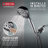 6-Spray H2Okinetic Handheld Shower Head with Hose, Hand Held Shower Head-88471747