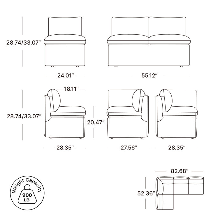 Alayaa Corner Chair