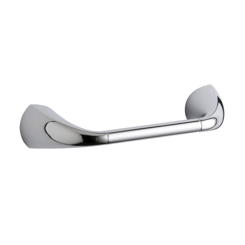 Porte-papier hygiénique pivotant Alteo, Chrome poli