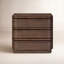 Benny 3 - Drawer Solid Wood Nightstand