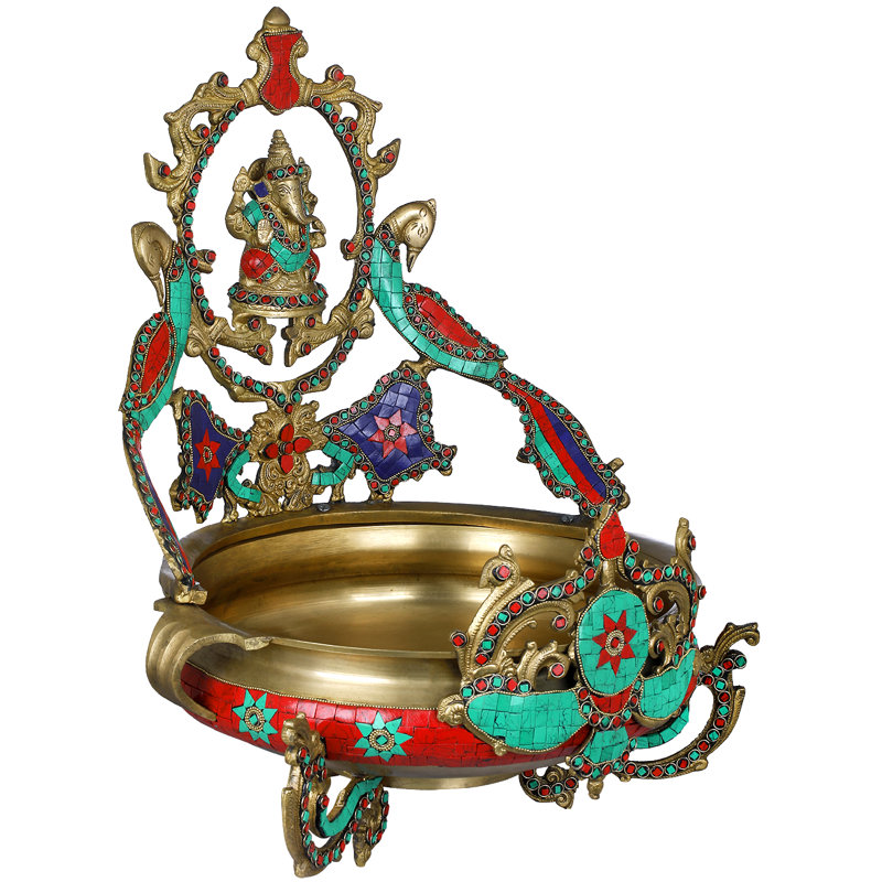 Statue de seigneur à anneaux Ganesha Urli