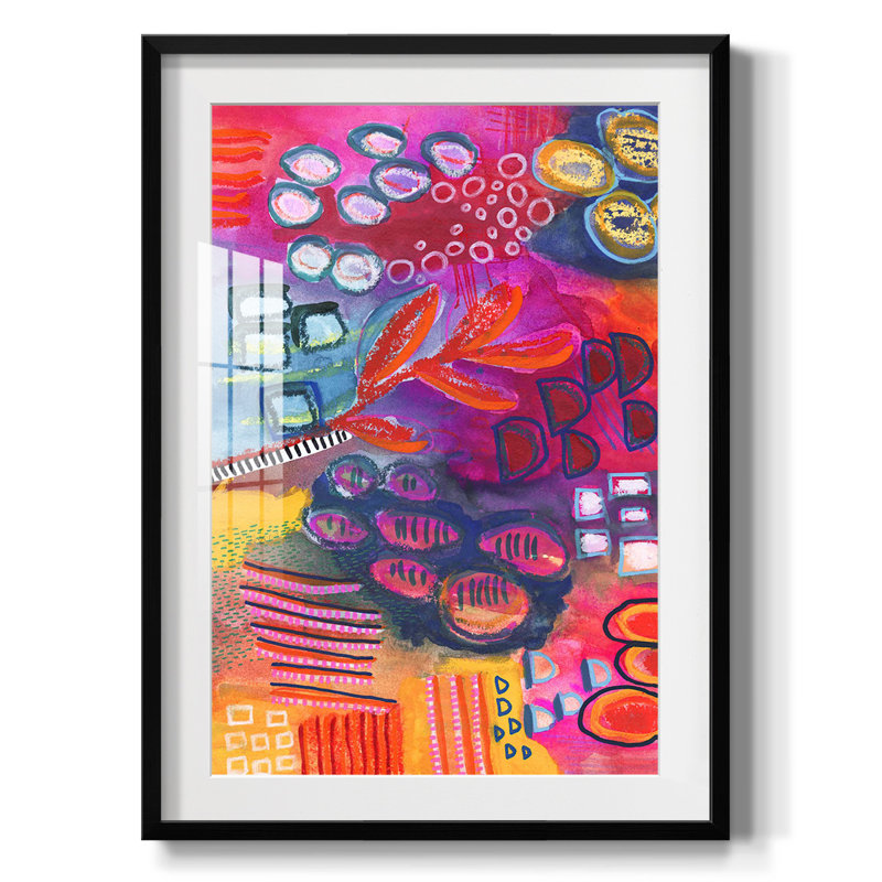 «Vivacialy change I», impression encadrée, H 25,5 po x l 17,5 po, Noir