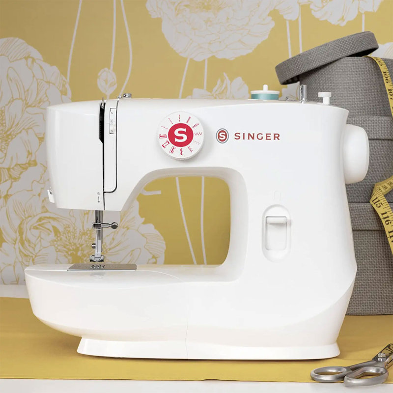 Machine à coudre Singer Mx60 avec 57 applications et accessoires, blanc