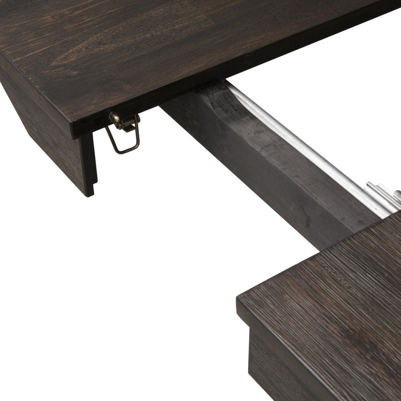 Reber 7 Piece Trestle Dining Table Set, 7 Pieces: Table, 6 Chairs