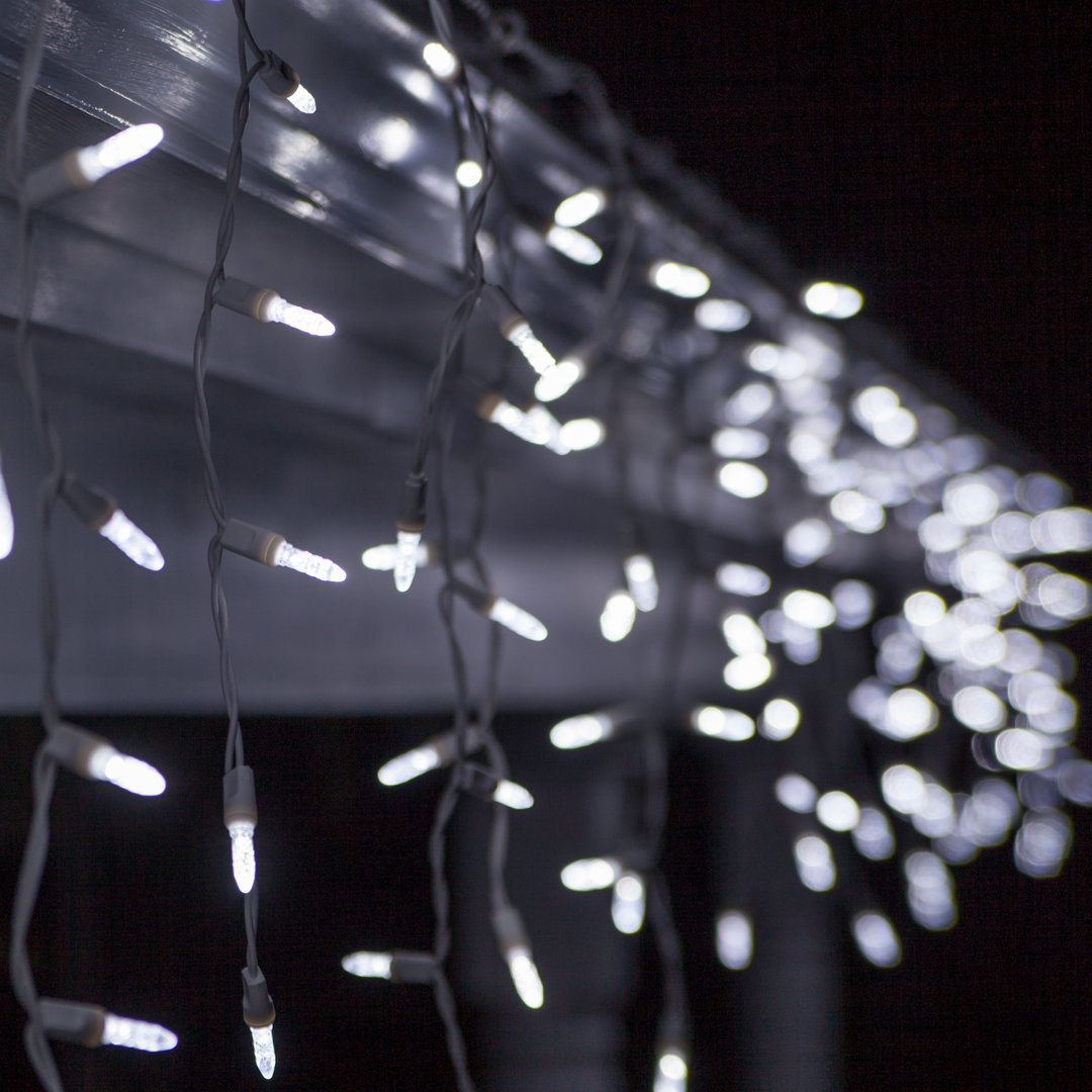 LED Icicle Lights Wintergreen Lighting