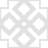 11.375" x 11.375" 3D Wall Panel in White