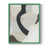 Green Single Picture Framed