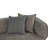 Nova Mid-Century Modern Sectional 4-Seater Sofa - 117"