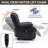 Dual Motor Infinite Position Up To 350 LBS Electric Medium Size Genuine Leather Black Power Lift Recliner Chair With 8-Point Vibration Massage And Lumbar Heating-1037415576