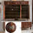 Walnut Solid wood Shoe Storage