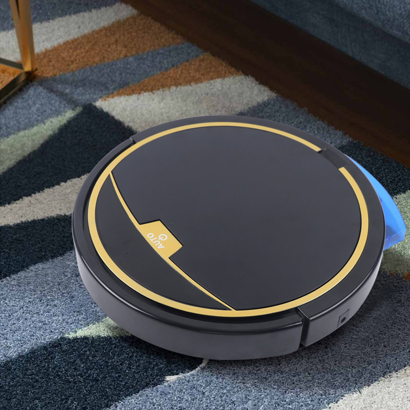 3-in-1 Auto Cleaning Robot Vacuum Cleaner Floor Sweeper w/ 150ml Water Tank