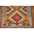 Multolor Kilim Reversible Wool Runner Rug 3x10