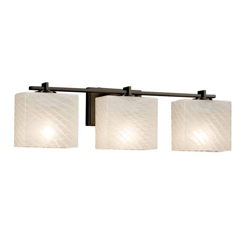 Éclairage pour meuble-lavabo 3 lumières Casson, Bronze foncé
