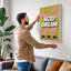 Acid Dream Poster Retro - Wrapped Canvas-590801878-590801882