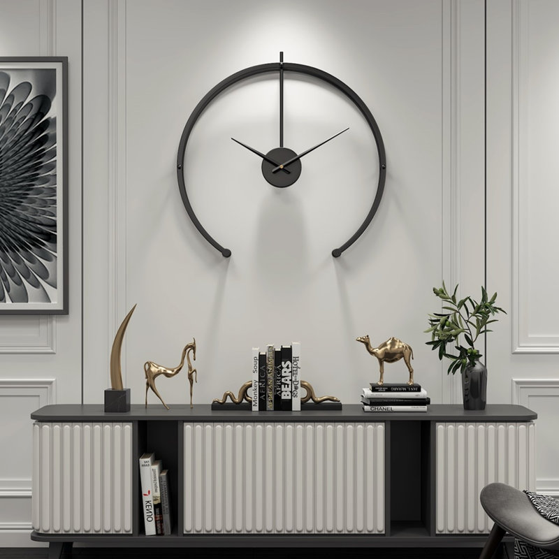 Barberton Metal Wall Clock