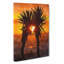 Palm Trees At Sunset Vol.2 - Wrapped Canvas Painting-61842562