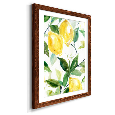 " Lemony Branch I " Painting Print