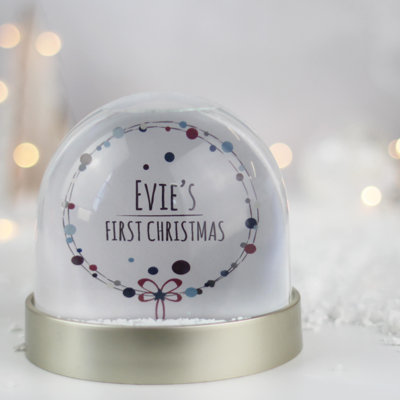 Hoskins Christmas Snow Globe