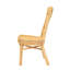 Chaise moderne en rotin de style bohémien