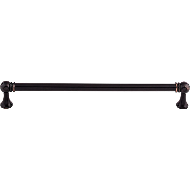 Kara Bar pull, Tuscan Bronze, 8 13/16"