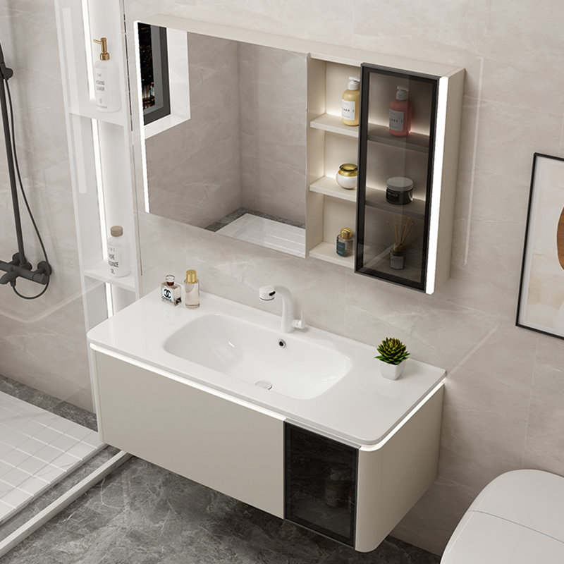 Armoire de salle de bain simple et moderne de style italien