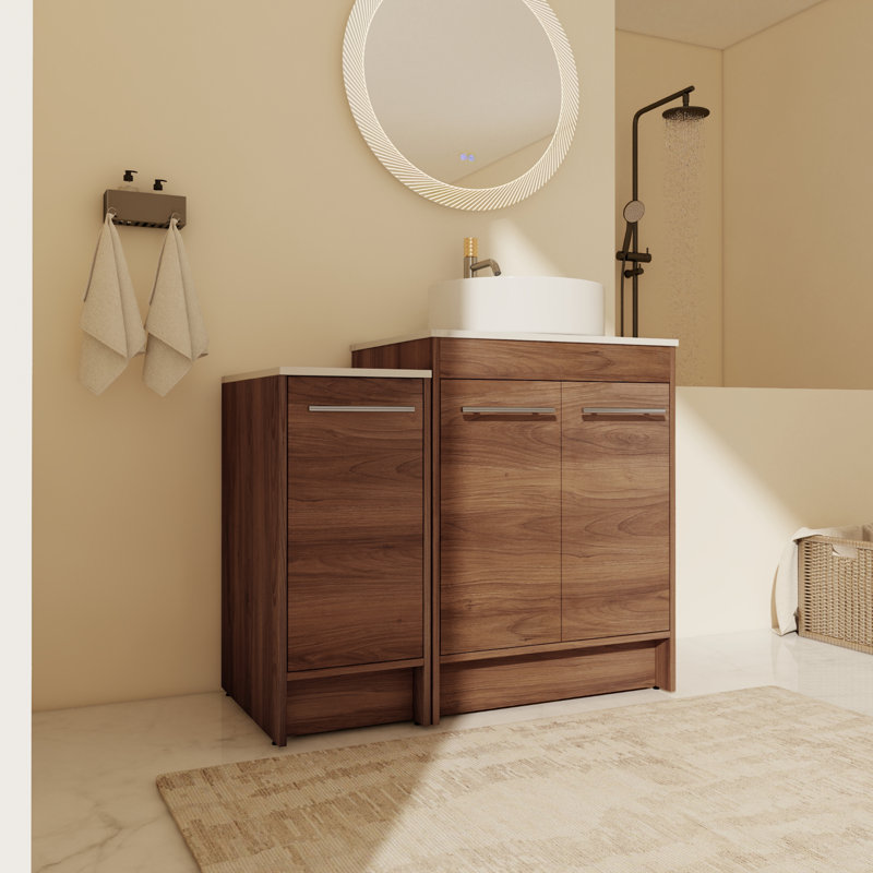 Meuble-lavabo sur pied simple 35,43 po Conin