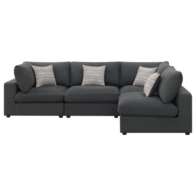 Canapé modulaire rembourré 4 pièces Gihan
