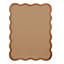 Miroir décoratif rectangulaire en bois massif ondulé pour chambre à coucher, salle de bain, salon, vestibule-517826346-517826347