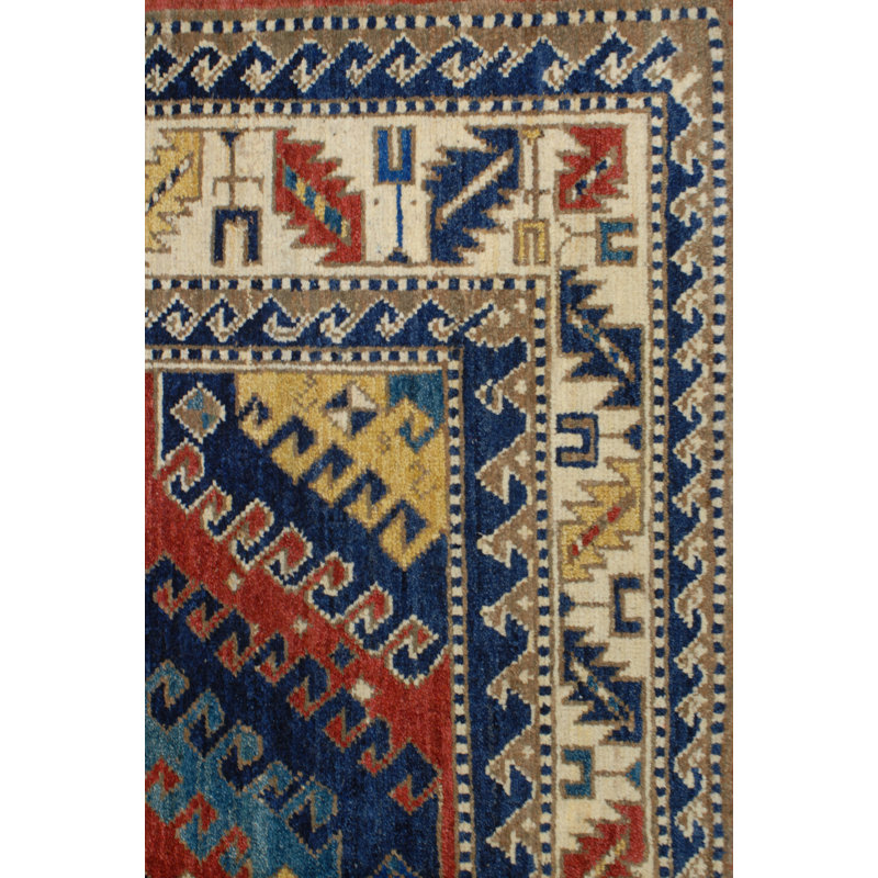Tufenkian Outlet Kazak Wool Southwestern Area Rug, Rectangle 5' x 7'