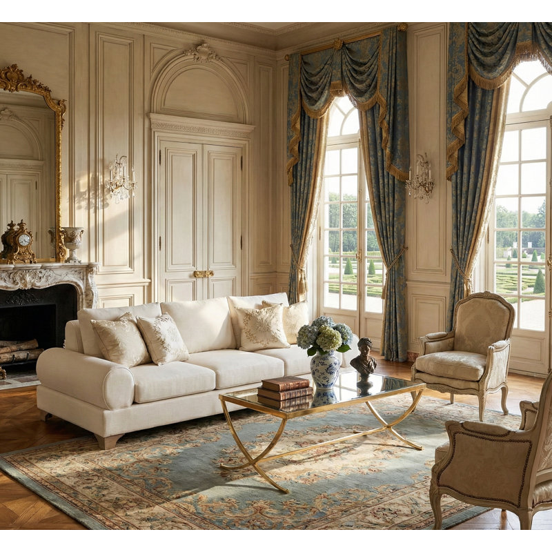 Frenchy French Sofa, Mocha