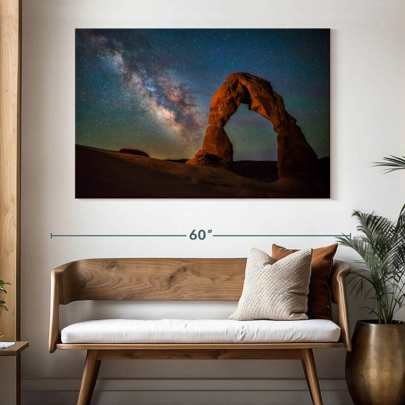 Oberle Delicate Air Glow, 34" H x 51" W