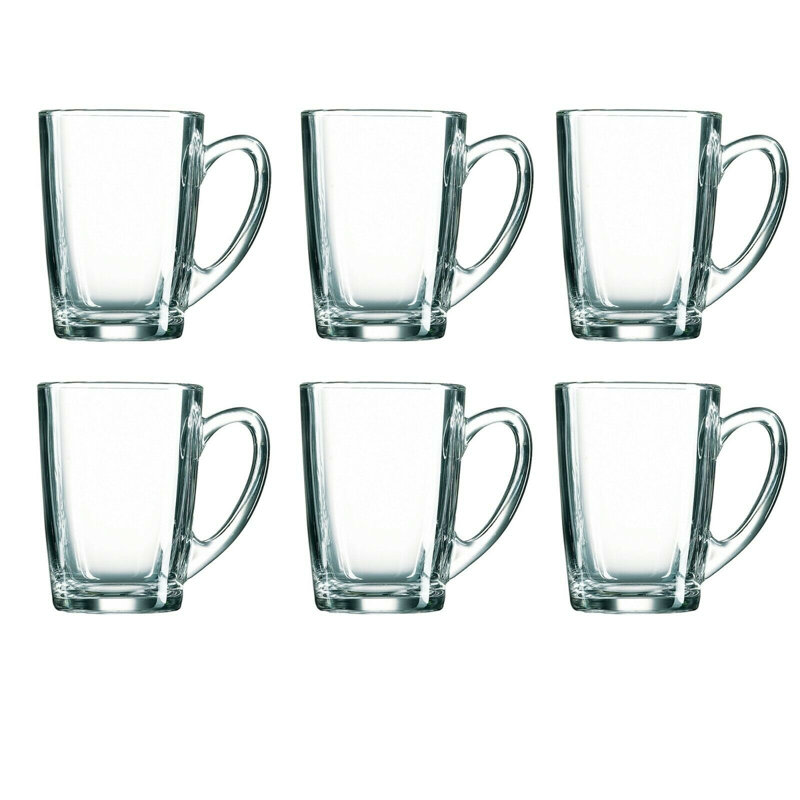 Cloverdale Glass Coffee Mug