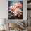 Fleurs de lotus de la pureté IV sur toile