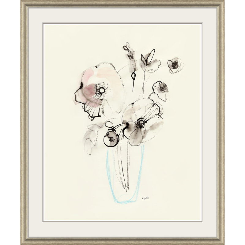 Poppy Arrangement Painting by Yuki Osada