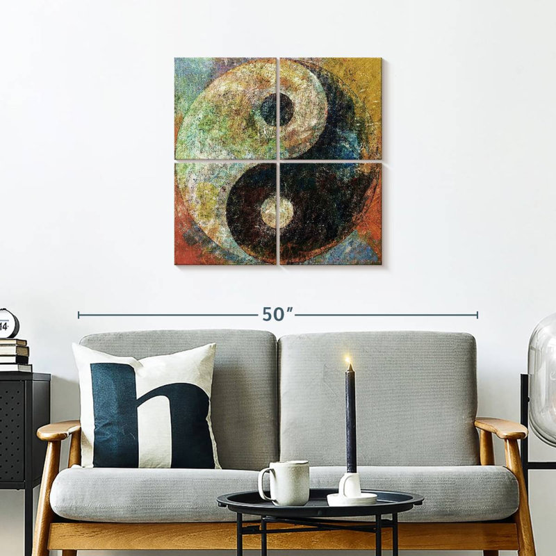 Kerrick, le Yin et le Yang, H 26 po x l 26 po