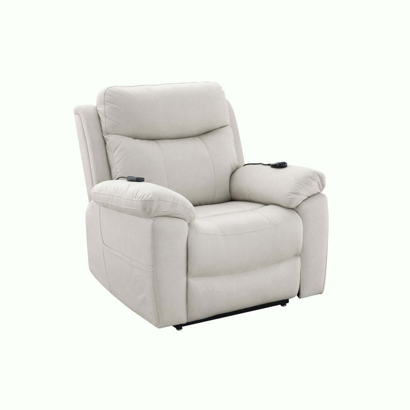 Microfiber Power Motion Recliner with Lift, Heating & Massage