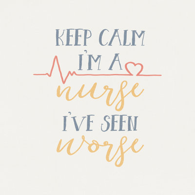 " Nurse Inspiration II Color " by Wild Apple Portfolio