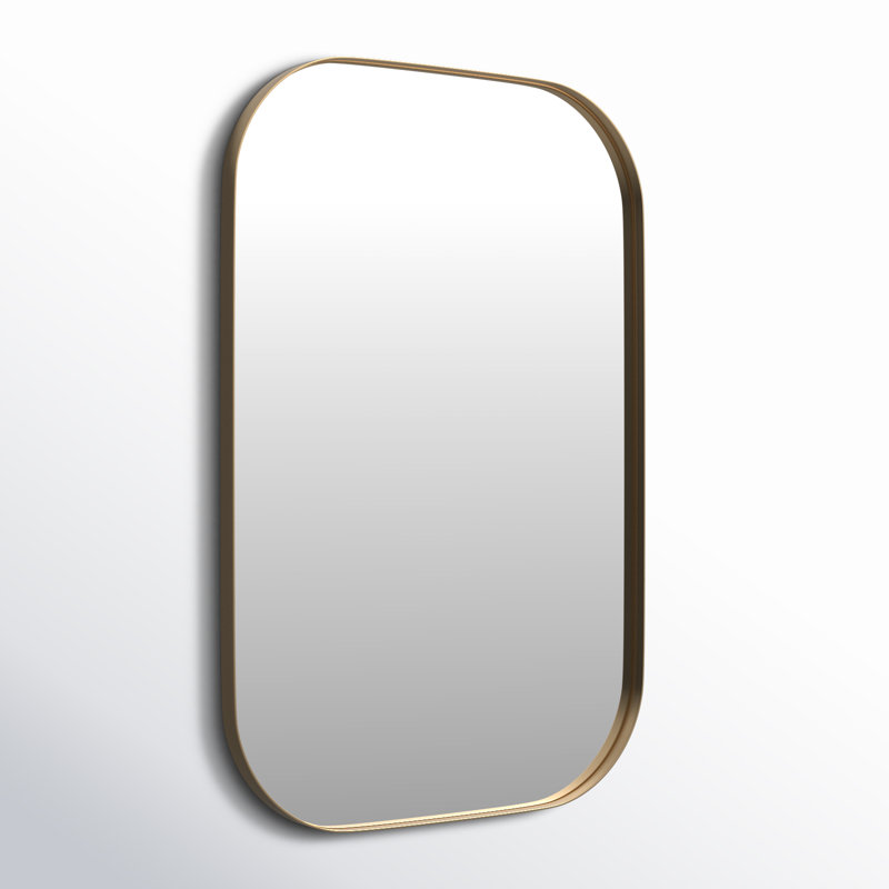 Miroir décoratif Slade, Doré, 30 po x 20 po
