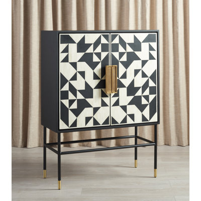 Bahtije 39.3'' Bar Cabinet