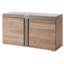 Amsterdam 135cm Solid Wood Sideboard
