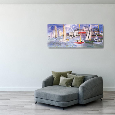 Regates dans le Port de Trouville